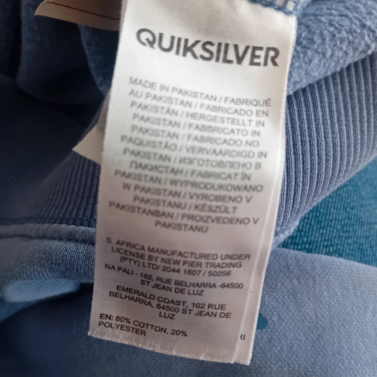 💙 Moletom com capuz Quicksilver tamanho M – photo 8